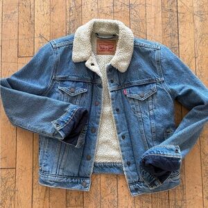 Levi's Denim Jacket with Sherpa Lining